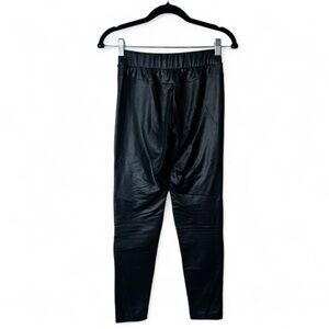 Calzedonia- Women’s Faux Leather Leggings‎ Black Pleather - Sz. S